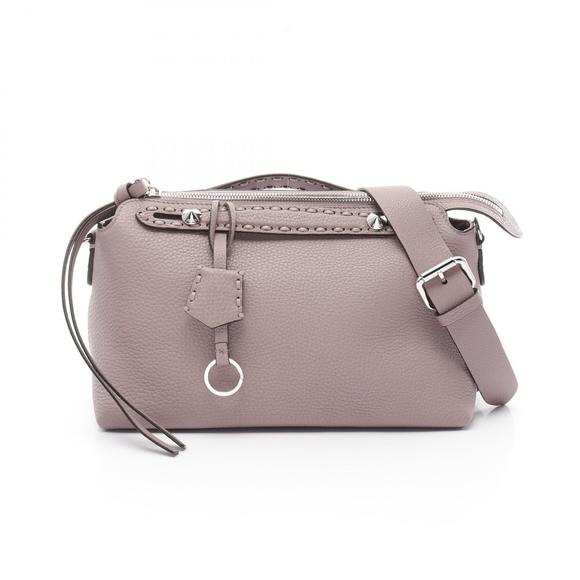 FENDI WAY SOFT Leather Handbag Pink - Picture 1 of 6